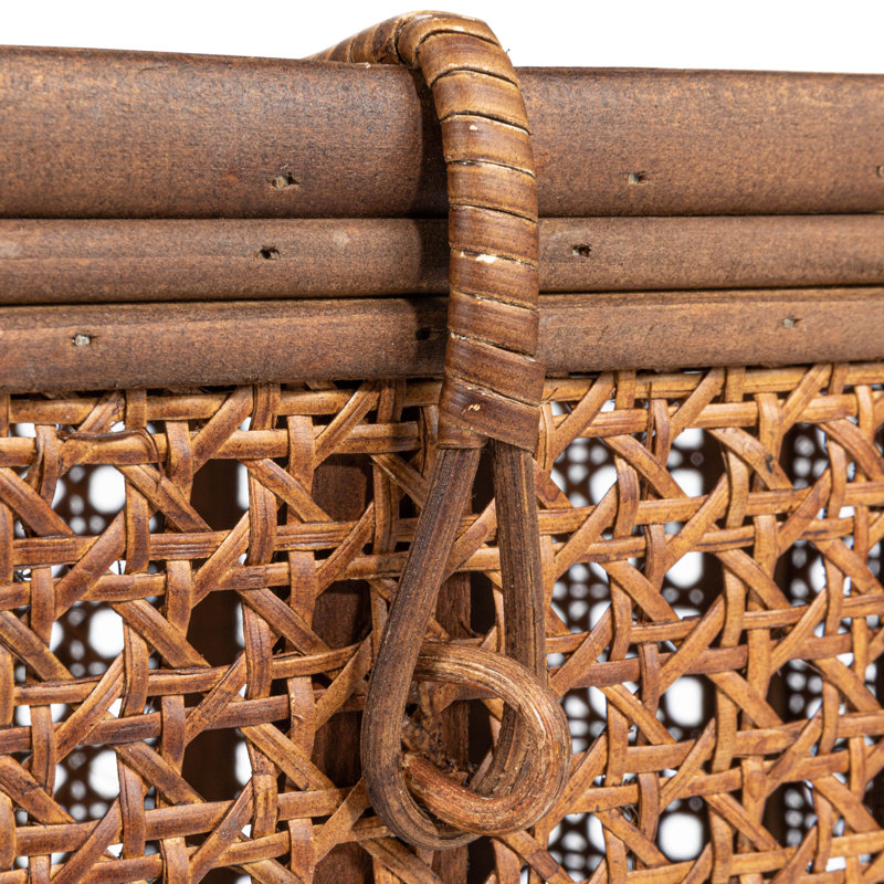 Birch Lane™ Edelie 2 Piece Rattan Storage Bin Set & Reviews